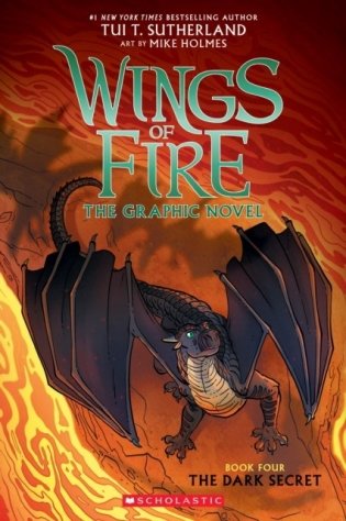 The Dark Secret (Wings of Fire Graphic Novel #4): A Graphix Book, Volume 4 фото книги