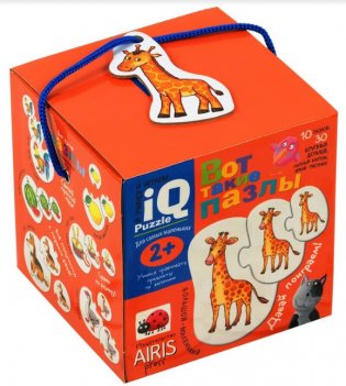 Вот такие пазлы. Для самых маленьких. 2+ фото книги 3