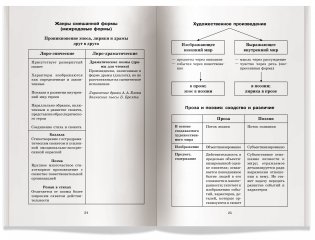 Литература в таблицах и схемах фото книги 3