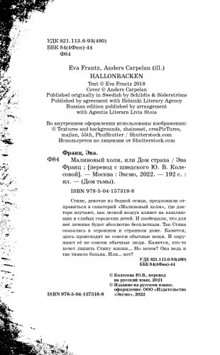 Малиновый холм, или Дом страха фото книги 5