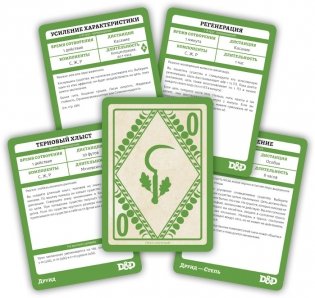 Dungeons&Dragons "Карты заклинаний. Друид" фото книги 3