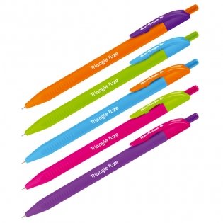 Ручка шариковая "Triangle Fuze", синяя фото книги