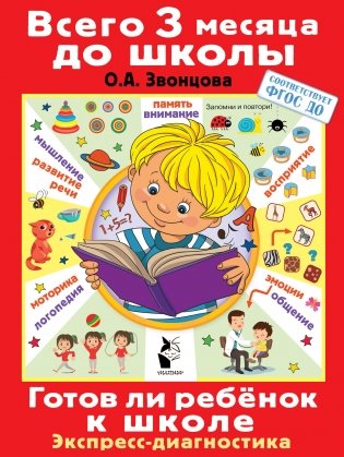 Готов ли ребенок к школе. Экспресс-диагностика фото книги