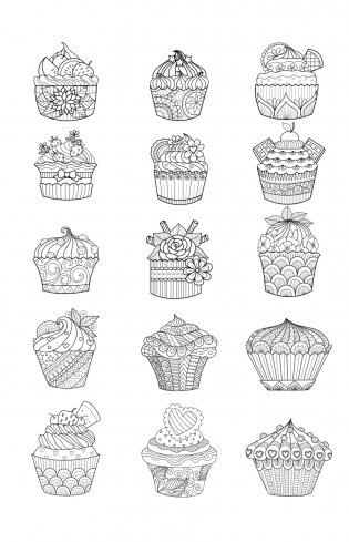 Время для Хюгге. Мини-раскраска-антистресс для творчества и вдохновения фото книги 10