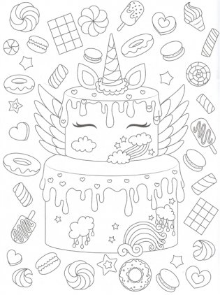 Творческая раскраска с наклейками. Для девочек фото книги 3