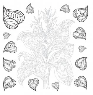 Свет и тень. Творческая раскраска с черно-белым фоном фото книги 3