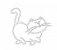 Трафарет "Толстый кот", А4 фото книги маленькое 2