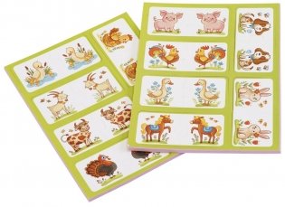 Мягкие игры. Парочки. Кто на ферме живет? фото книги 3