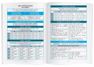 Справочник в таблицах. Немецкий язык. 5-11 классы фото книги 3