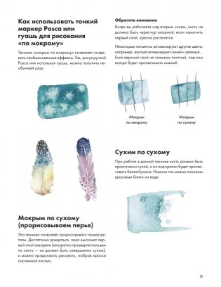 Рисуем акварелью: птицы леса и сада фото книги 10