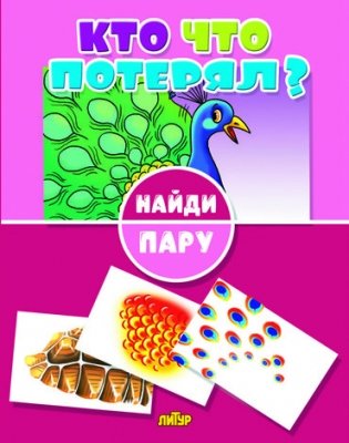 Найди пару. Кто что потерял? фото книги