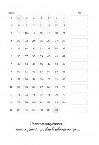 Люби свое тело. Дневник питания и упражнений на 90 дней (мятный) фото книги 3