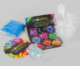 Набор для проведения опытов "Growing Crystal", набор 5 фото книги 2