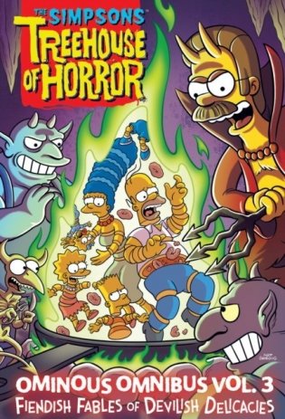 Simpsons Treehouse of Horror Ominous Omnibus Vol. 3 фото книги