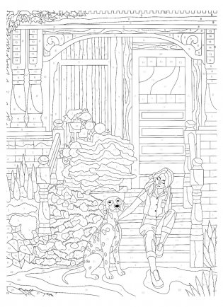 Картины для раскрашивания по номерам "Пейзажи" фото книги 3