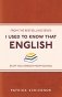 I Used to Know That. English фото книги маленькое 2