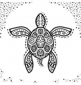 Великолепная природа и ее обитатели. 60 рисунков для раскрашивания и снятия стресса фото книги 2