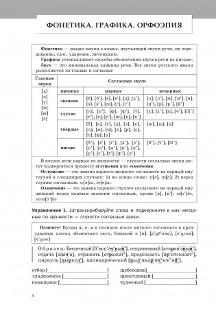 Русский язык. Практический курс подготовки к экзамену и ЦТ фото книги 6