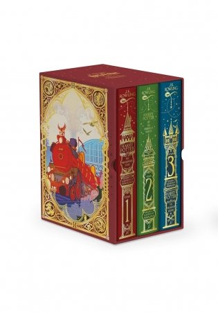 Harry Potter 1-3 Box Set: Minalima Edition фото книги