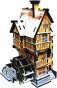 3D Puzzle "Водяная мельница" (зима) фото книги маленькое 2