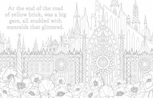 Wonderful Wizard of ОZ : colouring book фото книги 5