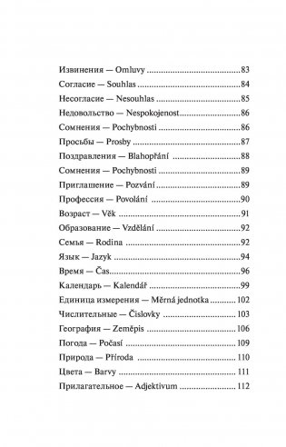 Чешский язык. 4-в-1: грамматика, разговорник, чешско-русский словарь, русско-чешский словарь фото книги 6