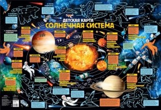 Детская карта. Солнечная система фото книги