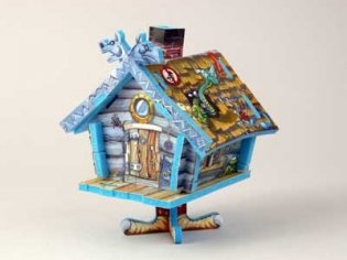 3D Puzzle "Избушка на курьих ножках" фото книги