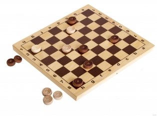 Настольная игра "Шашки" (деревянные) фото книги 4