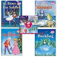 Читаем вместе. Сборник сказок. Уровень 3 (комплект из 4 книг) (+ CD-ROM; количество томов: 4) фото книги