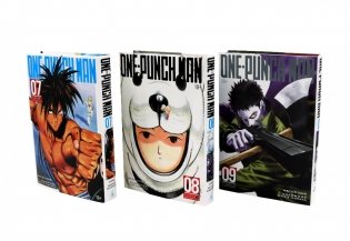 One-Punch Man 7-9: манга (комплект из 3-х книг) фото книги