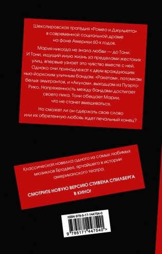 Вестсайдская история фото книги 16