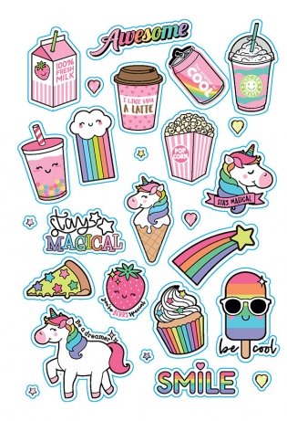 В точку! Bullet-journal. Наклейки для Bullet Journal. Более 300 наклеек (мятная) фото книги 2