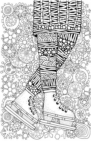 Время для Хюгге. Мини-раскраска-антистресс для творчества и вдохновения фото книги 14