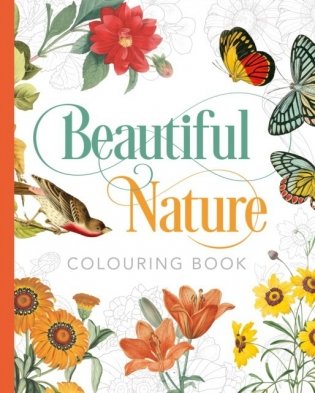 Beautiful nature colouring book фото книги
