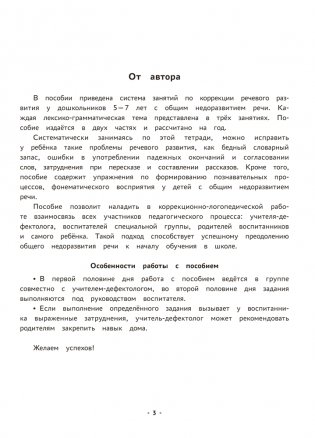 Логопедическая тетрадь. 5—7 лет. В двух частях. Часть 1 фото книги 2