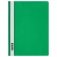 Папка-скоросшиватель пластик. СТАММ А4, 120мкм, зеленая с прозр. верхом фото книги маленькое 2