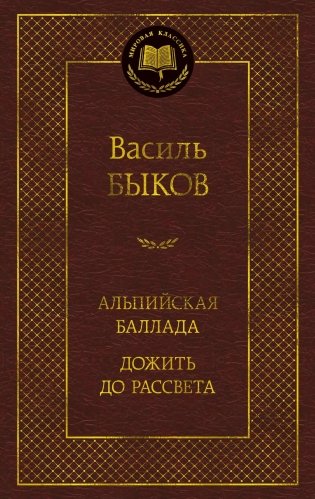 Альпийская баллада. Дожить до рассвета фото книги