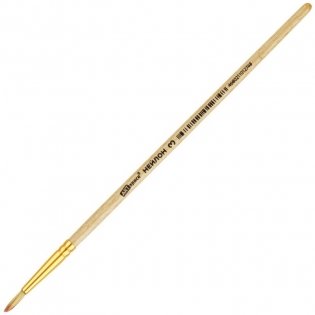 Кисть нейлон, ArtSpace, круглая №03 фото книги