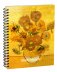 Скетчбук "Ван Гог. Подсолнухи" A6 (Арт. 06677) фото книги маленькое 2