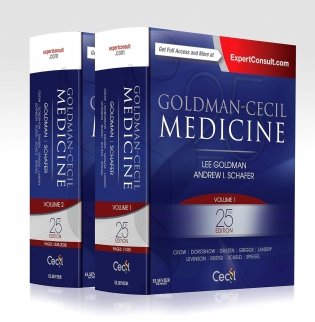 Goldman-cecil medicine, 2-volume set, 27th edition фото книги