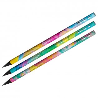 Карандаш ч/г Berlingo "Collision XS" HB, черное дерево, круглый, заточен., ассорти фото книги