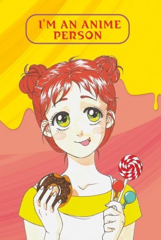 Обложка для паспорта. Манга фото книги