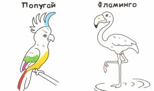 Умная раскраска. Весёлые птички фото книги 2