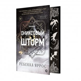 Ониксовый шторм (спец.издание, обрез с узором) фото книги 3