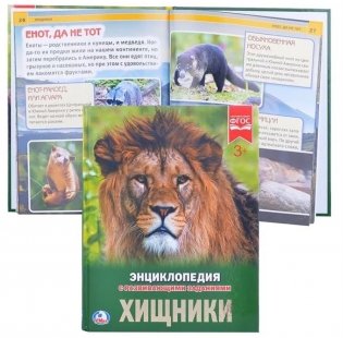 Хищники. Энциклопедия фото книги 2