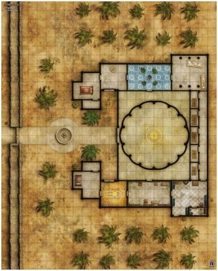 Pathfinder. Настольная ролевая игра. Вторая редакция. Игровое поле "Круговорот вражды" фото книги 3