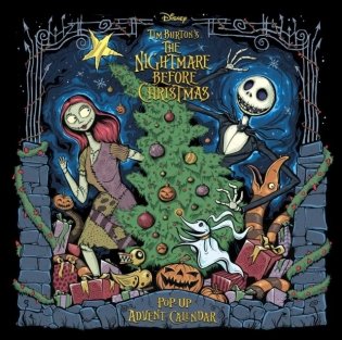 The Nightmare Before Christmas: Pop-Up Book and Advent Calendar фото книги
