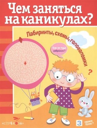 Чем заняться на каникулах? Лабиринты, схемы, головоломки. Выпуск 7 фото книги