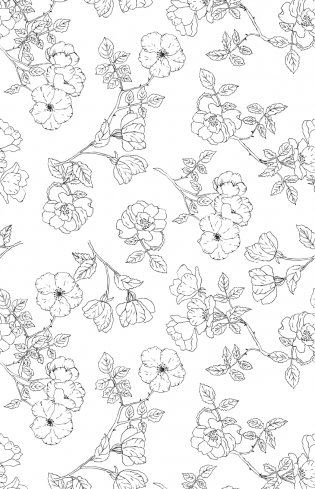 Цветочное настроение. Раскраски антистресс фото книги 6